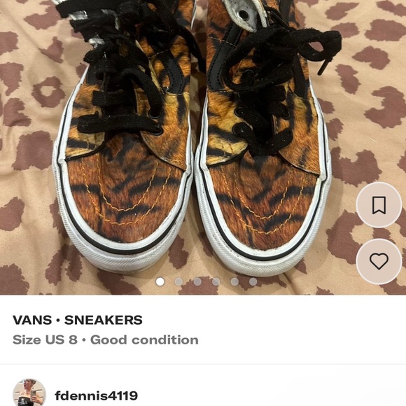 Vans Tiger print high tops - Picture 7 of 7